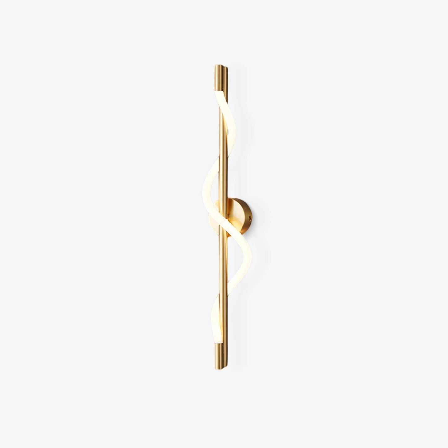 Flexible Linear Curve Wall Light, Hardwired Wall Sconce, detail 2