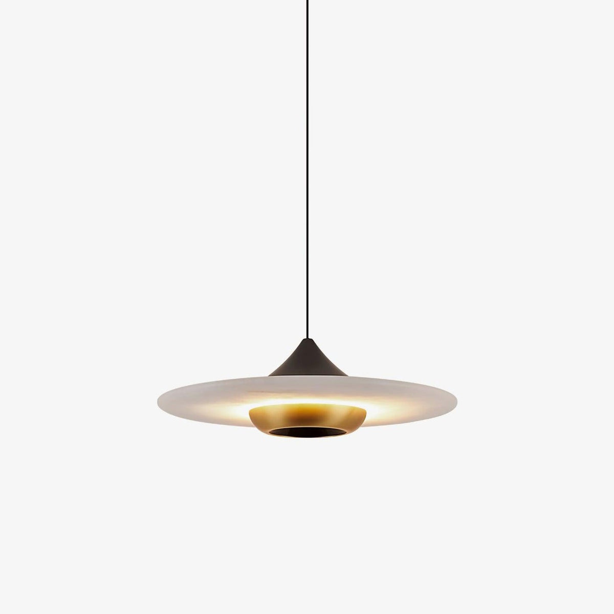 Flying Saucer Marble Houselight Pendant Lamp - Tianguang Alabaster Lighting