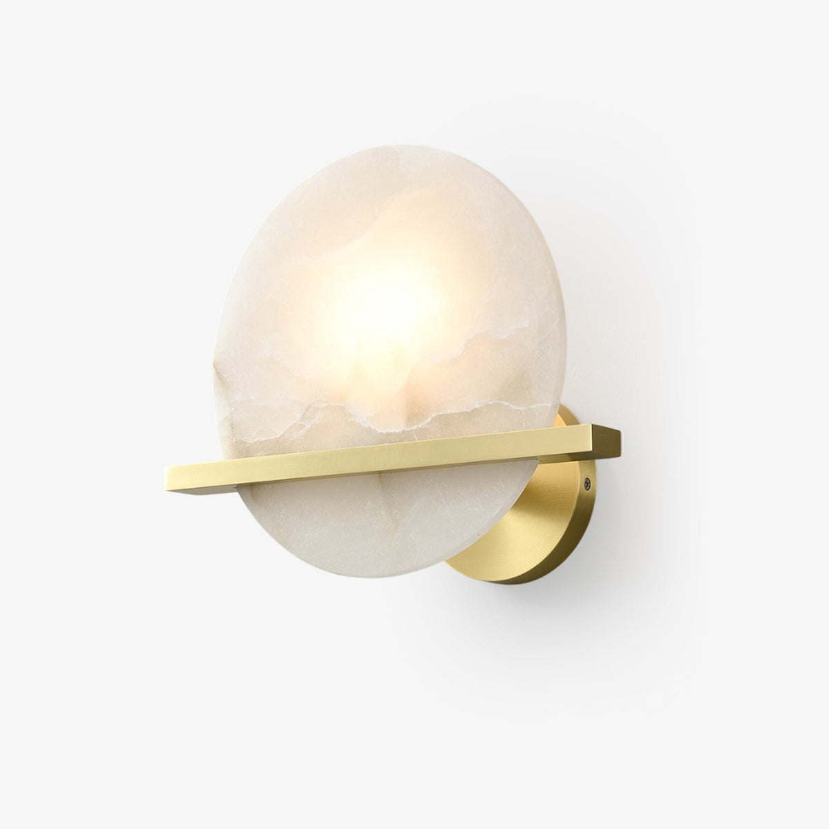Frosted Echo Alabaster Wall Lamp - Tianguang Alabaster Lighting