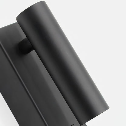 Black Bedside USB Wall Light - ∅ 3″ x H ‪7.2″ Aluminum alloy, Bedroom Wall Sconce, detail 4