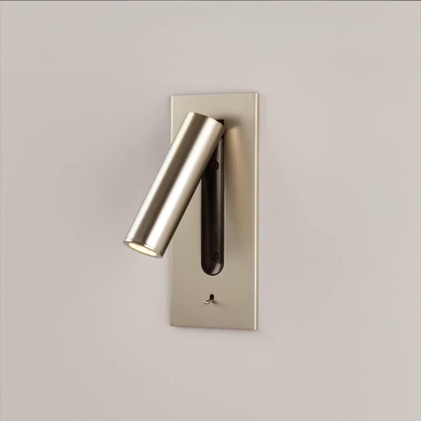 Black Bedside USB Wall Light - ∅ 3″ x H ‪7.2″ Aluminum alloy, Bedroom Wall Sconce, detail 24