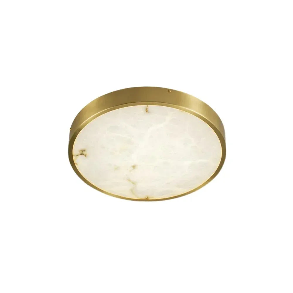 Geometric Alabaster Recessed Ceiling Light - Tianguang Alabaster Lighting