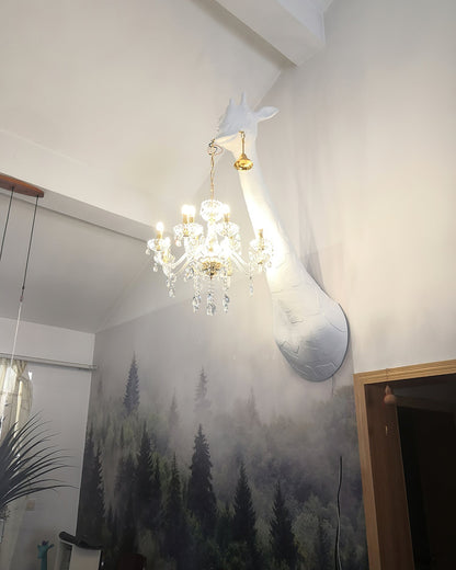 Giraffe Royale Wall Light, Hardwired Wall Sconce, detail 12