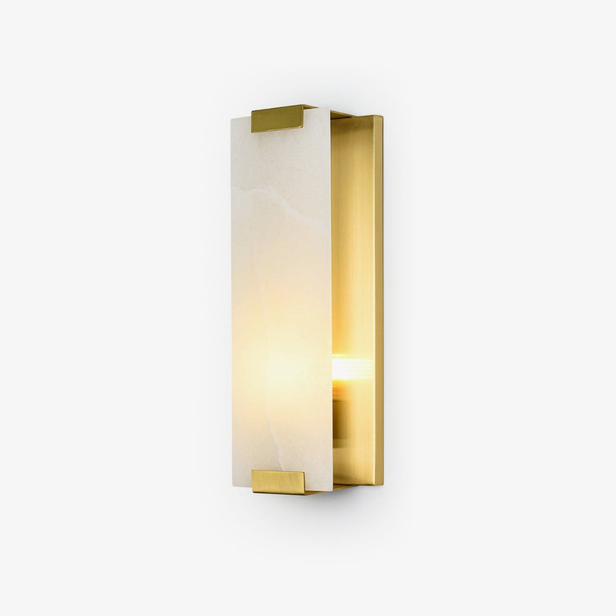 Glacier Aura Alabaster Wall Lamp - Tianguang Alabaster Lighting