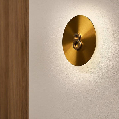 Gossa Wall Light - Dia 28cm Brass, Hardwired Wall Sconce, detail 19