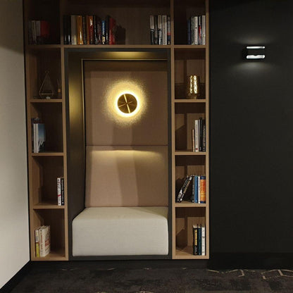 Gossa Wall Light - Dia 28cm Brass, Hardwired Wall Sconce, detail 18