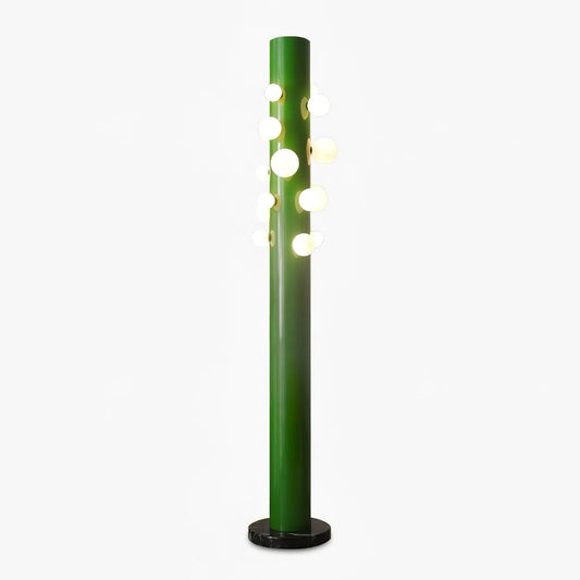 Green Apes Free-Marble Standing Lamp Floor Lamp - Tianguang Alabaster Lighting