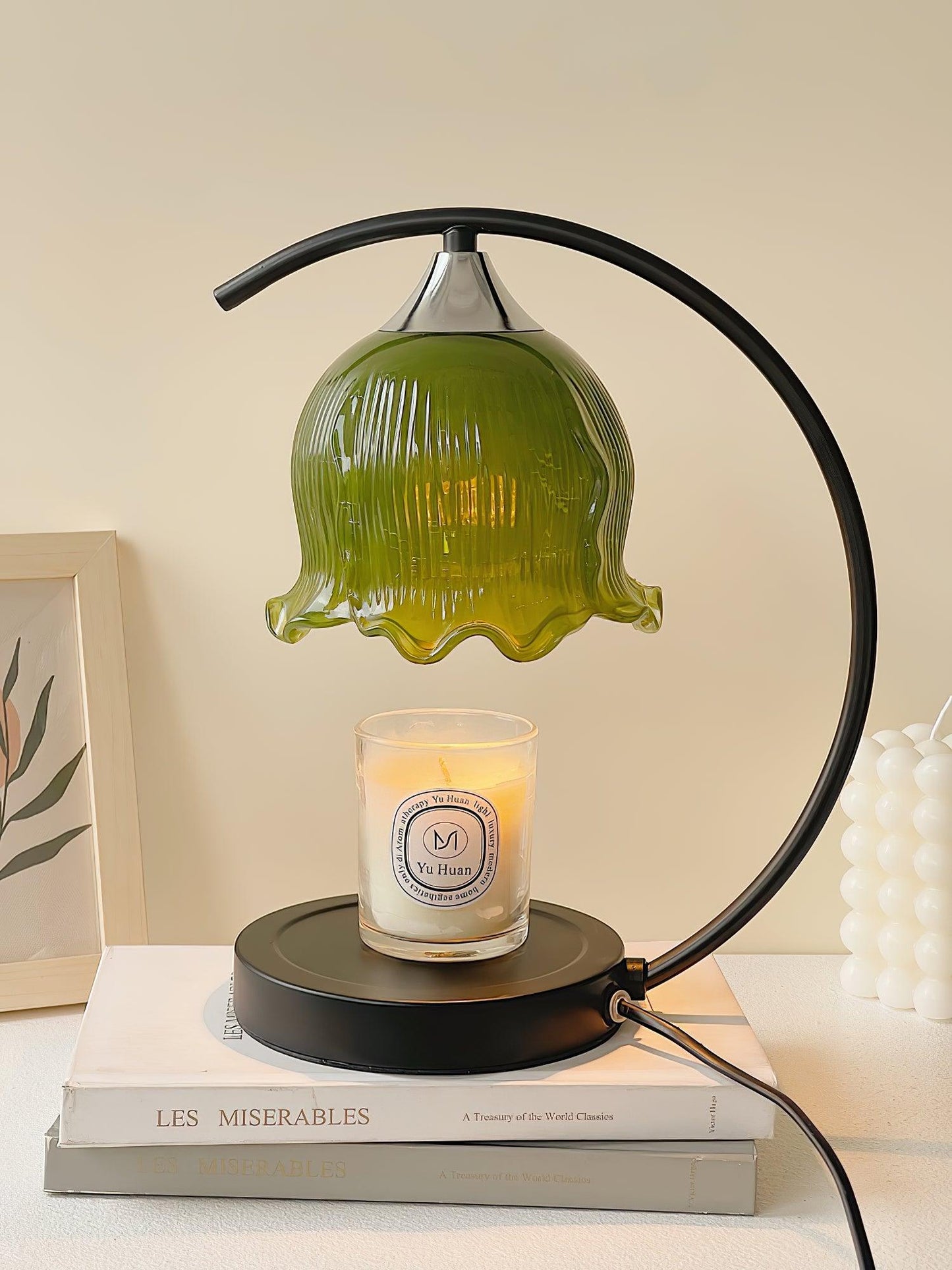 Green Aroma Table Light, Bedside Table Lamp, detail 37