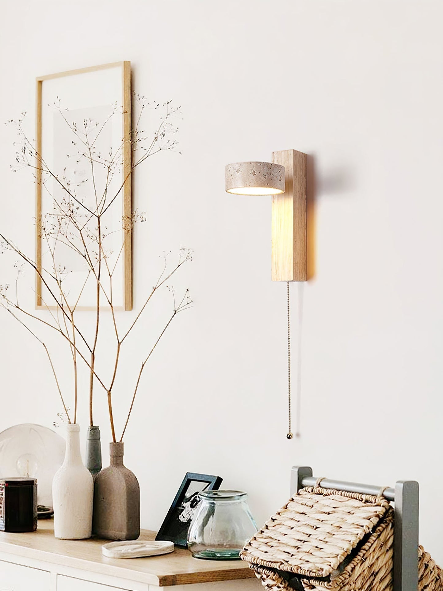 Grove Beam Wall Light, Hardwired Wall Sconce, detail 10