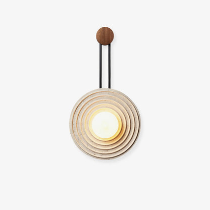 Growth Ring Wall Light, Hardwired Wall Sconce, detail 27