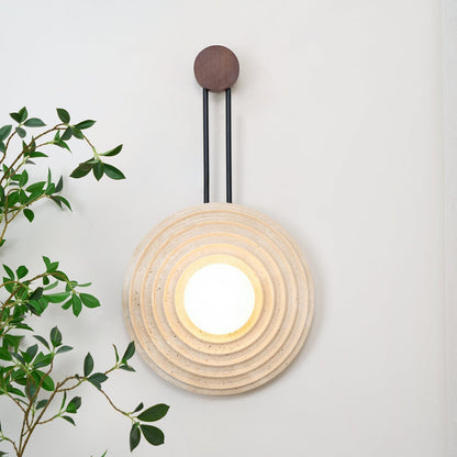 Growth Ring Wall Light, Hardwired Wall Sconce, detail 20