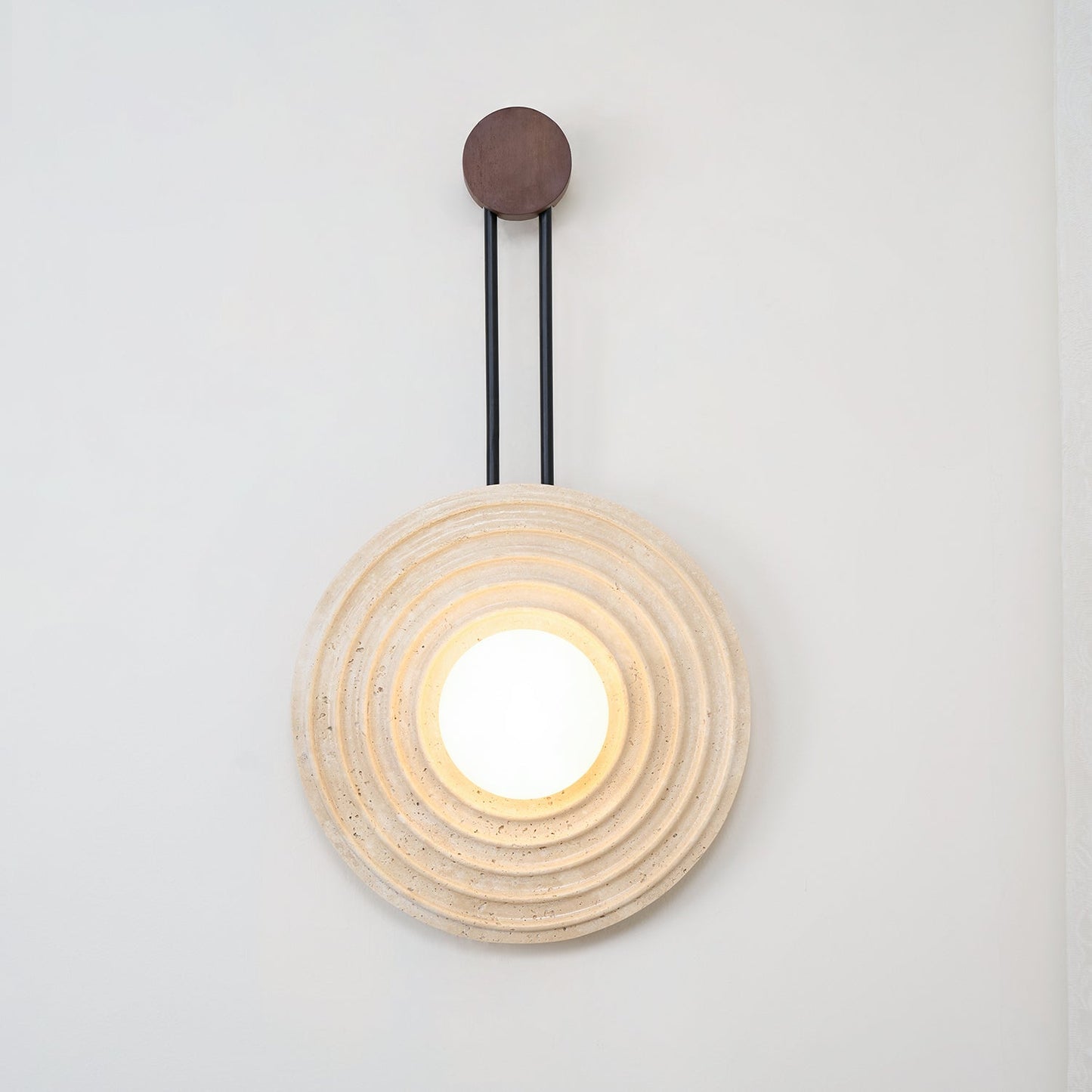 Growth Ring Wall Light, Hardwired Wall Sconce, detail 29