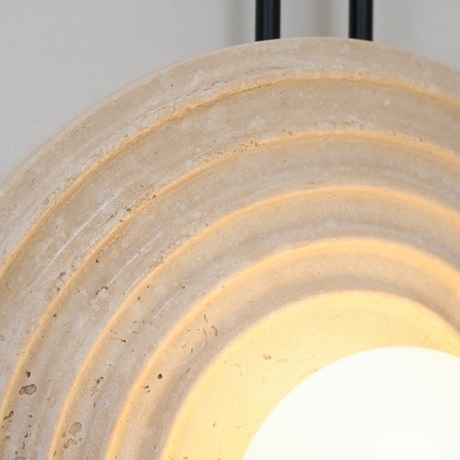 Growth Ring Wall Light, Hardwired Wall Sconce, detail 32