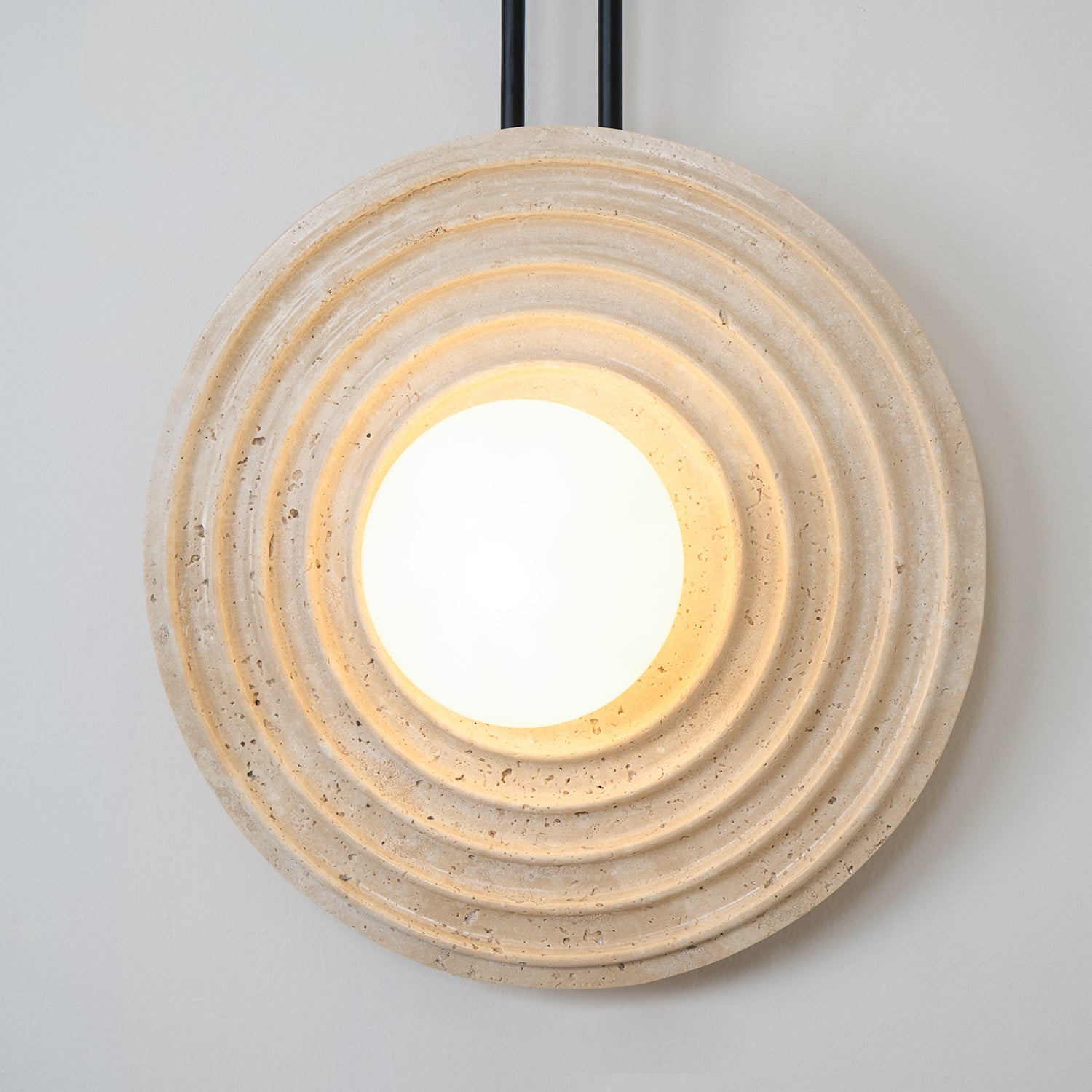 Growth Ring Wall Light, Hardwired Wall Sconce, detail 30