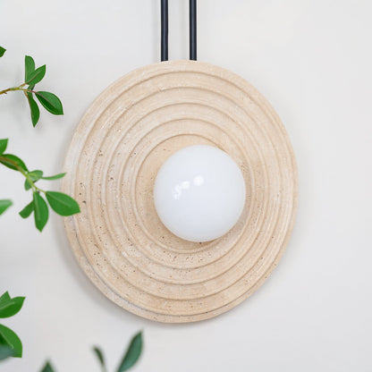 Growth Ring Wall Light, Hardwired Wall Sconce, detail 26