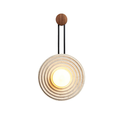 Growth Ring Wall Light, Hardwired Wall Sconce, detail 11