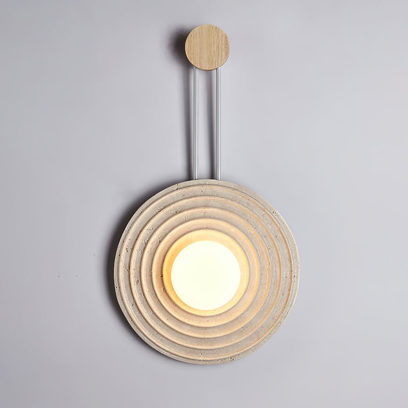 Growth Ring Wall Light, Hardwired Wall Sconce, detail 14