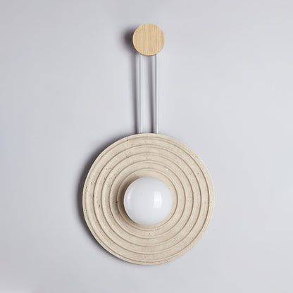 Growth Ring Wall Light, Hardwired Wall Sconce, detail 16