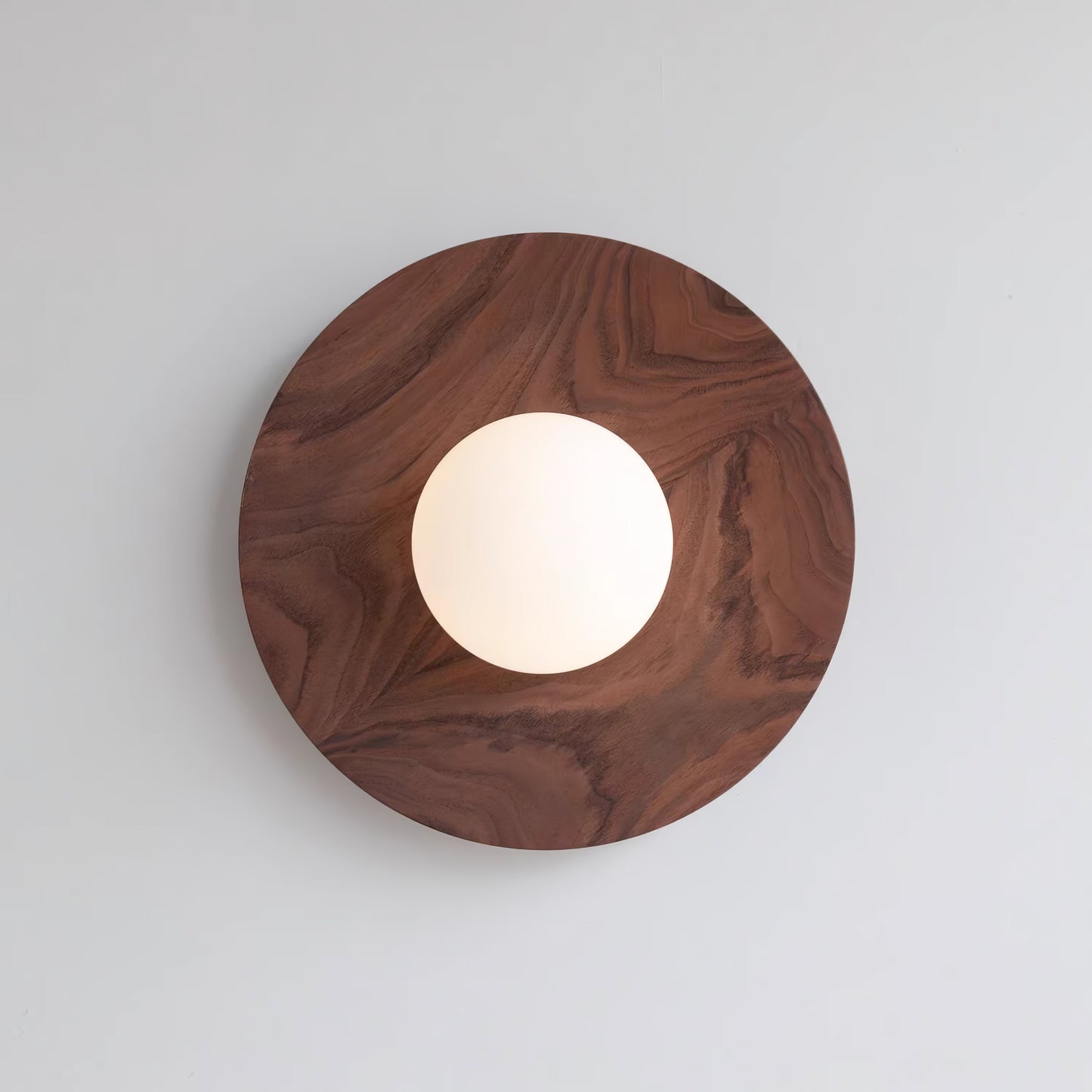 Harmonia Wooden Wall Light, Hardwired Wall Sconce, detail 16