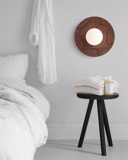 Harmonia Wooden Wall Light, Hardwired Wall Sconce, detail 11