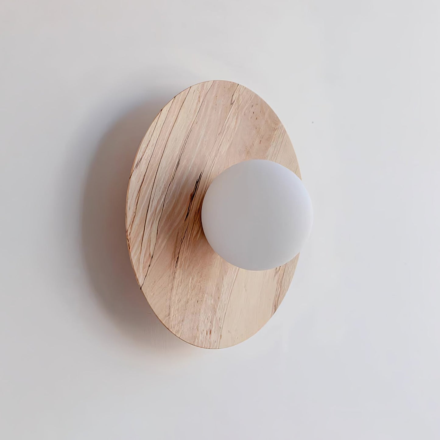Harmonia Wooden Wall Light, Hardwired Wall Sconce, detail 12