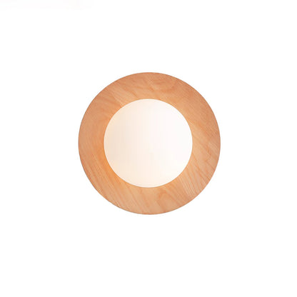 Harmonia Wooden Wall Light, Hardwired Wall Sconce, detail 14