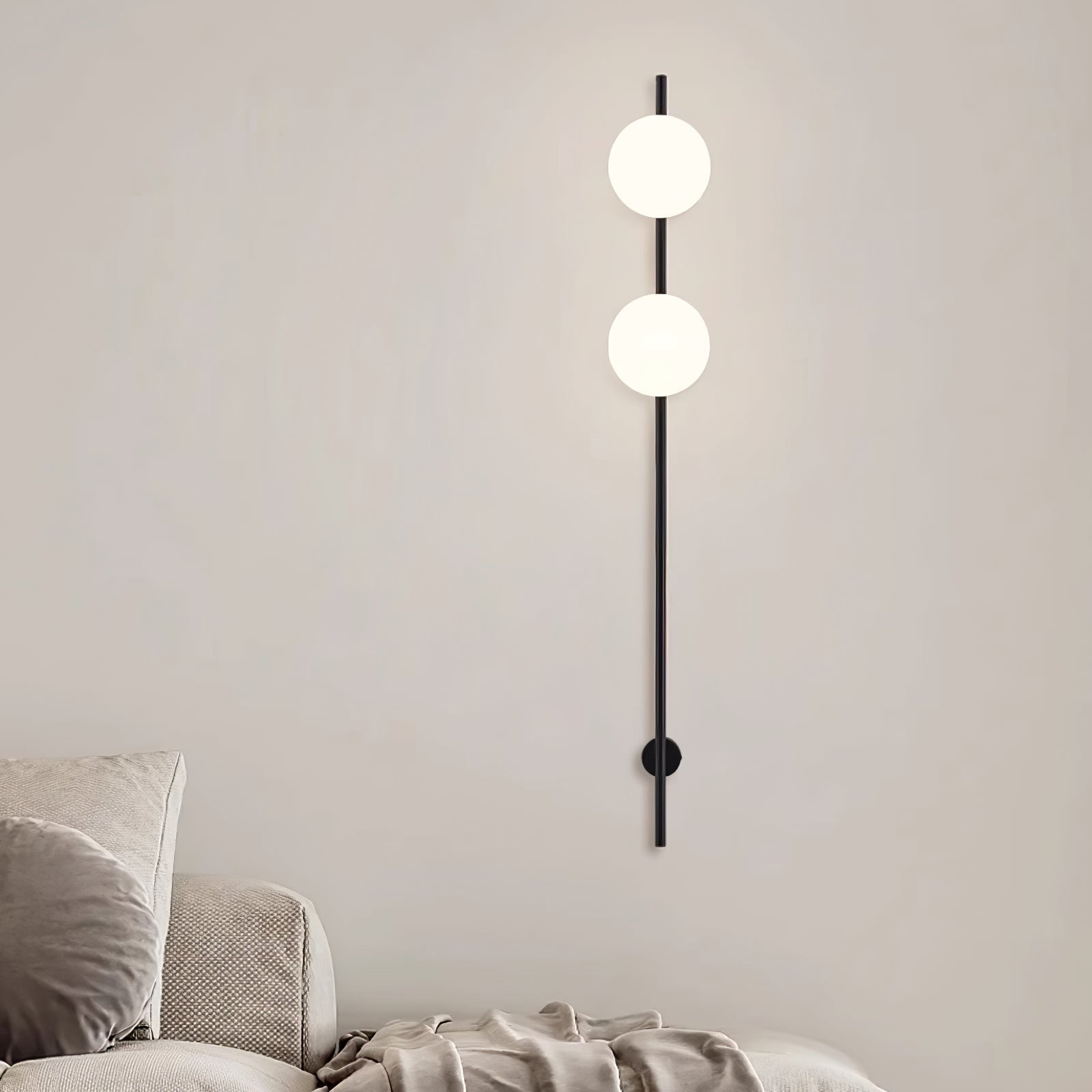 Houseof Plug-In Wall Light - Dia 15cm x H 115cm Metal, Plug-In Wall Sconce, detail 17