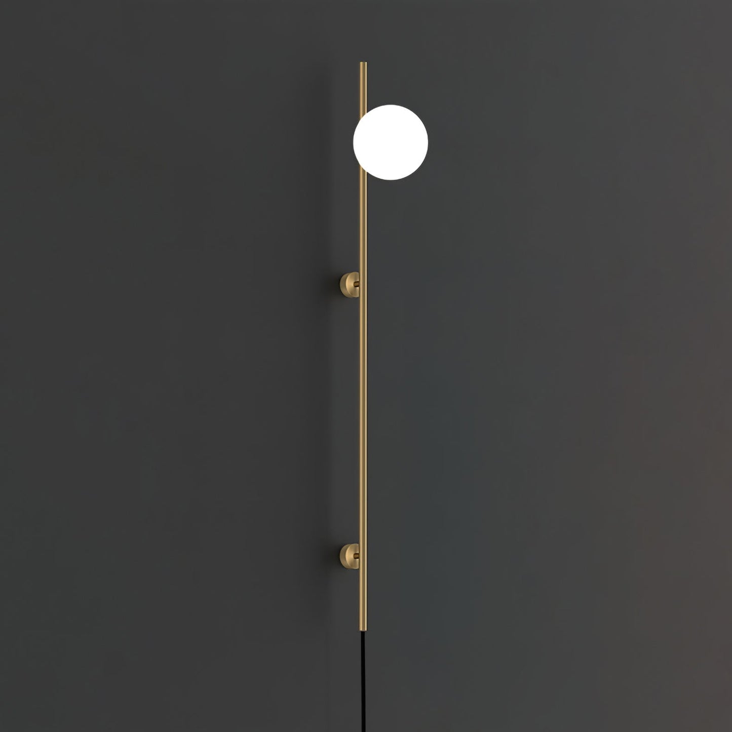 Houseof Plug-In Wall Light - Dia 15cm x H 115cm Metal, Plug-In Wall Sconce, detail 48