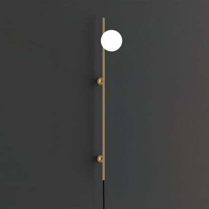 Houseof Plug-In Wall Light - Dia 15cm x H 115cm Metal, Plug-In Wall Sconce, detail 48