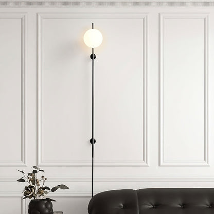Houseof Plug-In Wall Light - Dia 15cm x H 115cm Metal, Plug-In Wall Sconce, detail 23