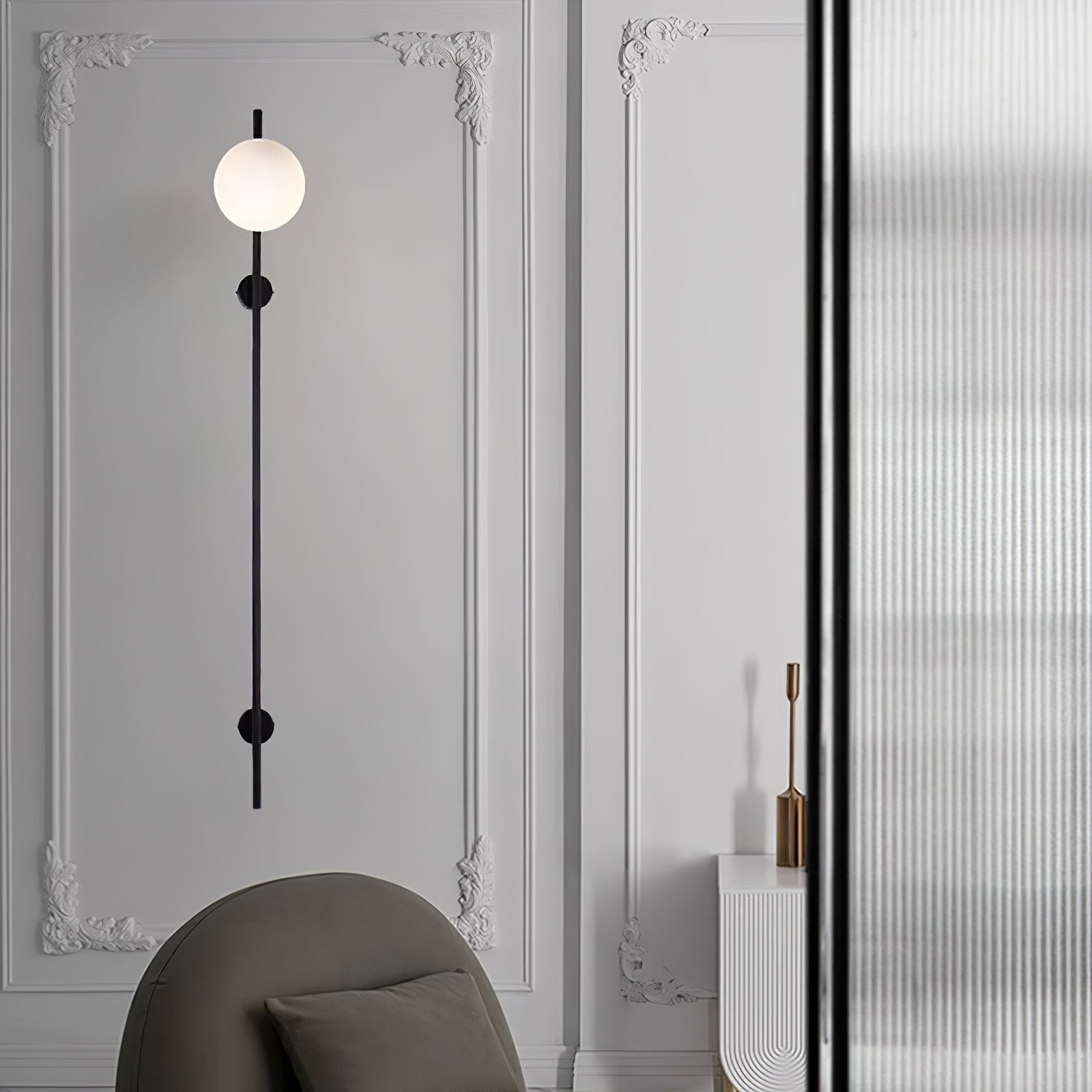 Houseof Plug-In Wall Light - Black Wall Lamp, Plug-In Wall Sconce, detail 38