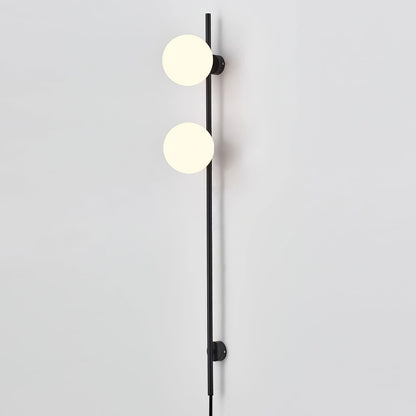 Houseof Plug-In Wall Light - Black Wall Lamp, Plug-In Wall Sconce, detail 9