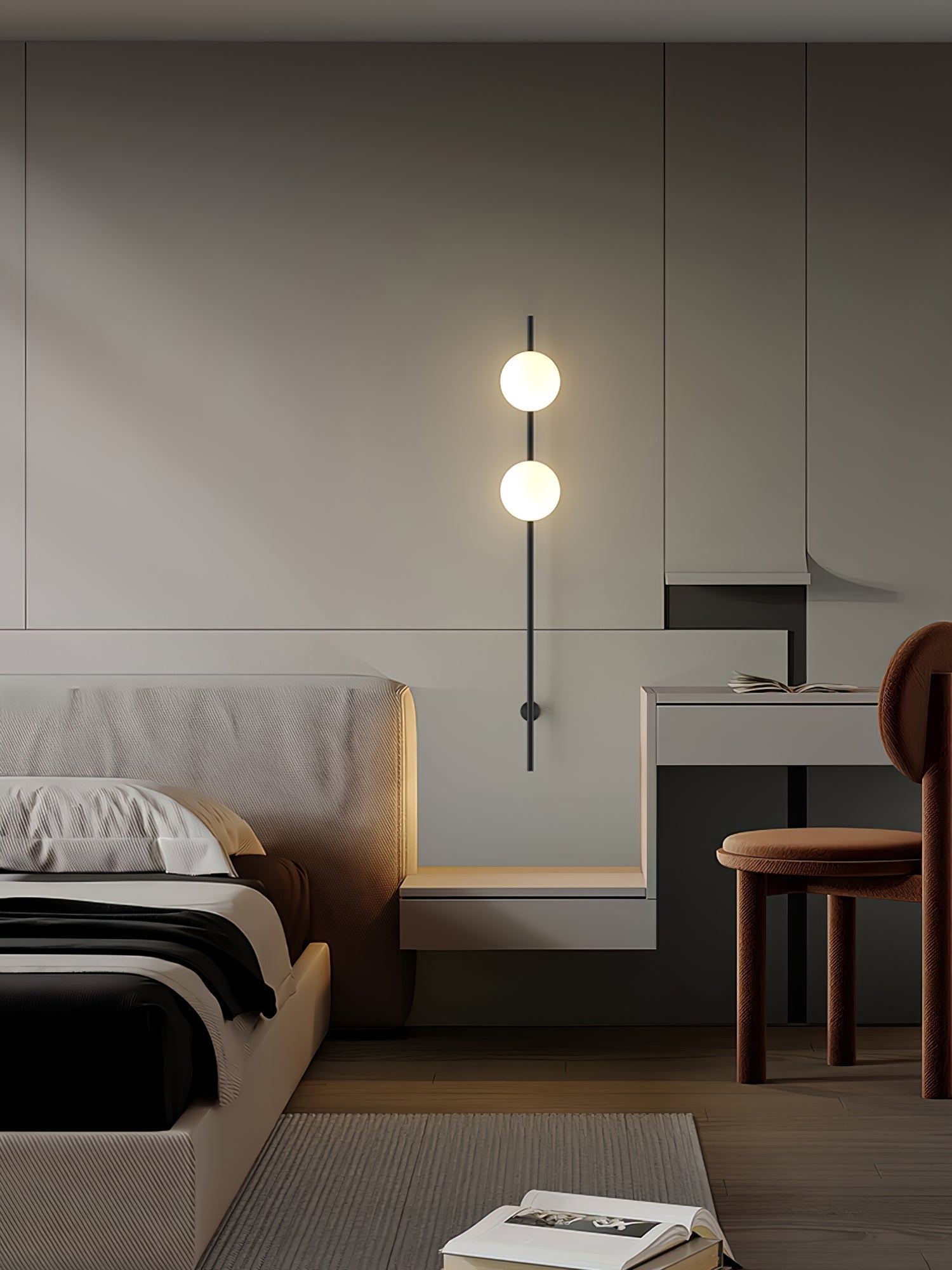 Houseof Plug-In Wall Light - Black Wall Lamp, Plug-In Wall Sconce, detail 18