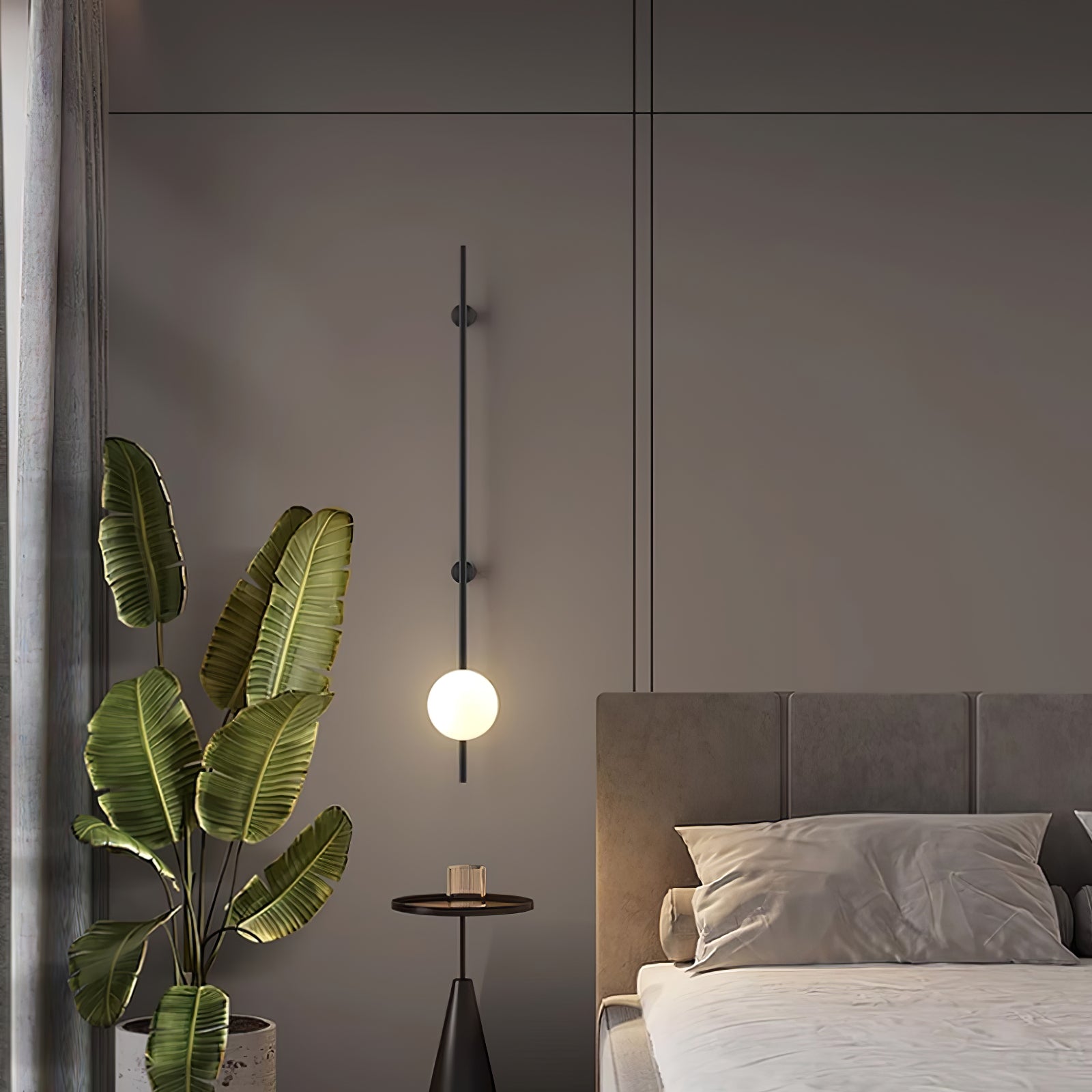 Houseof Plug-In Wall Light - Dia 15cm x H 115cm Metal, Plug-In Wall Sconce, detail 38