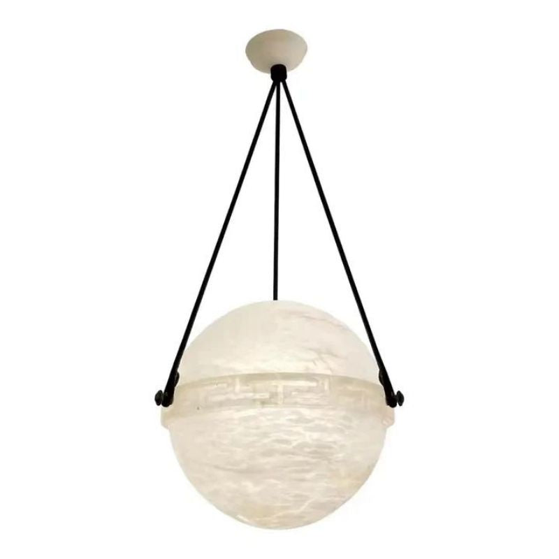 Alabaster Globe Pendant Light - Tianguang Alabaster Lighting