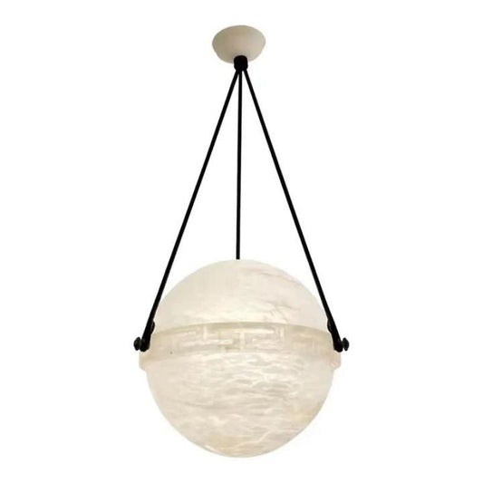 Alabaster Globe Pendant Light - Tianguang Alabaster Lighting