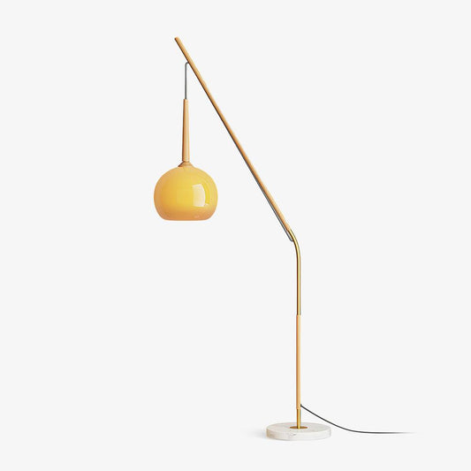 Hulusi Hanging Marble Floor Lamp - Tianguang Alabaster Lighting