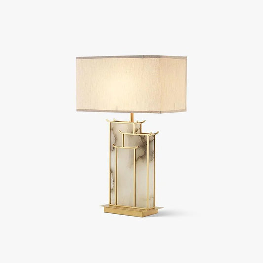 July Alabaster Table Lamp - Tianguang Alabaster Lighting