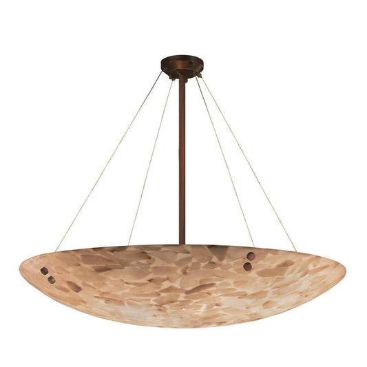 Alabaster Rocks 63 Inch LED Large Pendant - Tianguang Alabaster Lighting