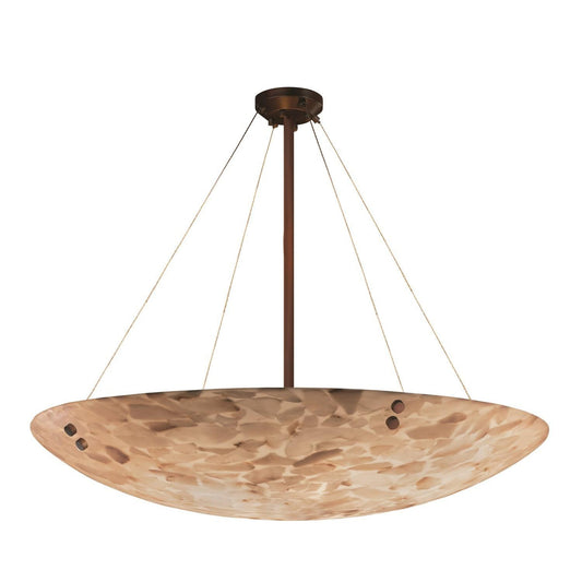 Alabaster Rocks 63 Inch Large Pendant - Tianguang Alabaster Lighting