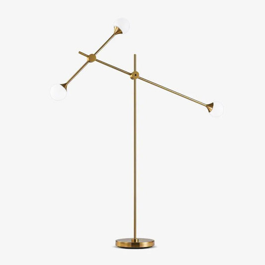 Kemi Marble Floor Lamp 120 cm Dia - Tianguang Alabaster Lighting