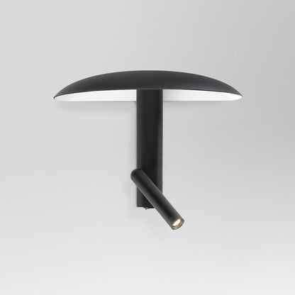 Hat Brim Pivot Arm Wall Light - W 11.8″ x H 10.6″ Metal, Plug-In Wall Sconce, detail 9