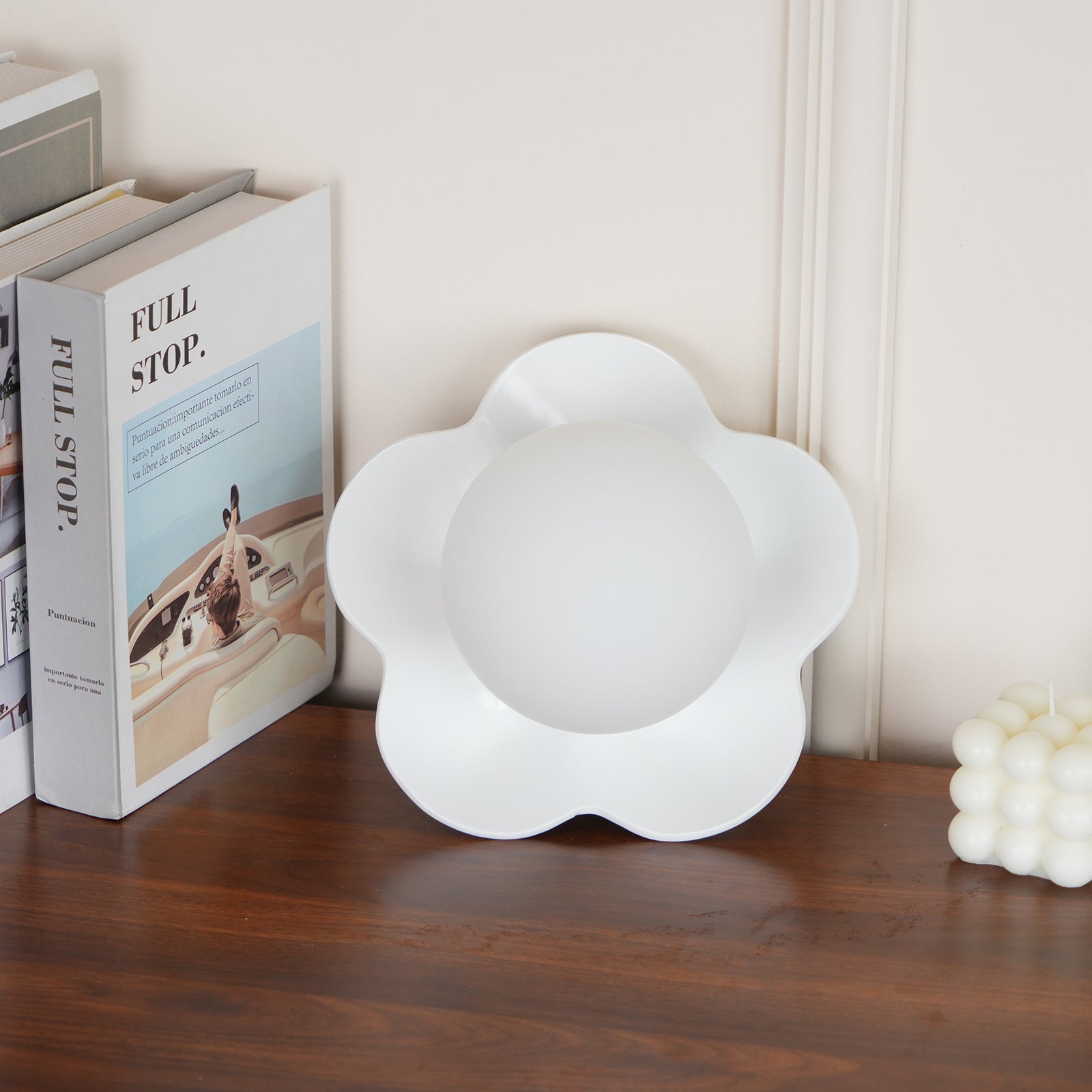 La fleur Wall Light - Φ 7.9 x H 6.7 Resin, Hardwired Wall Sconce, detail 47