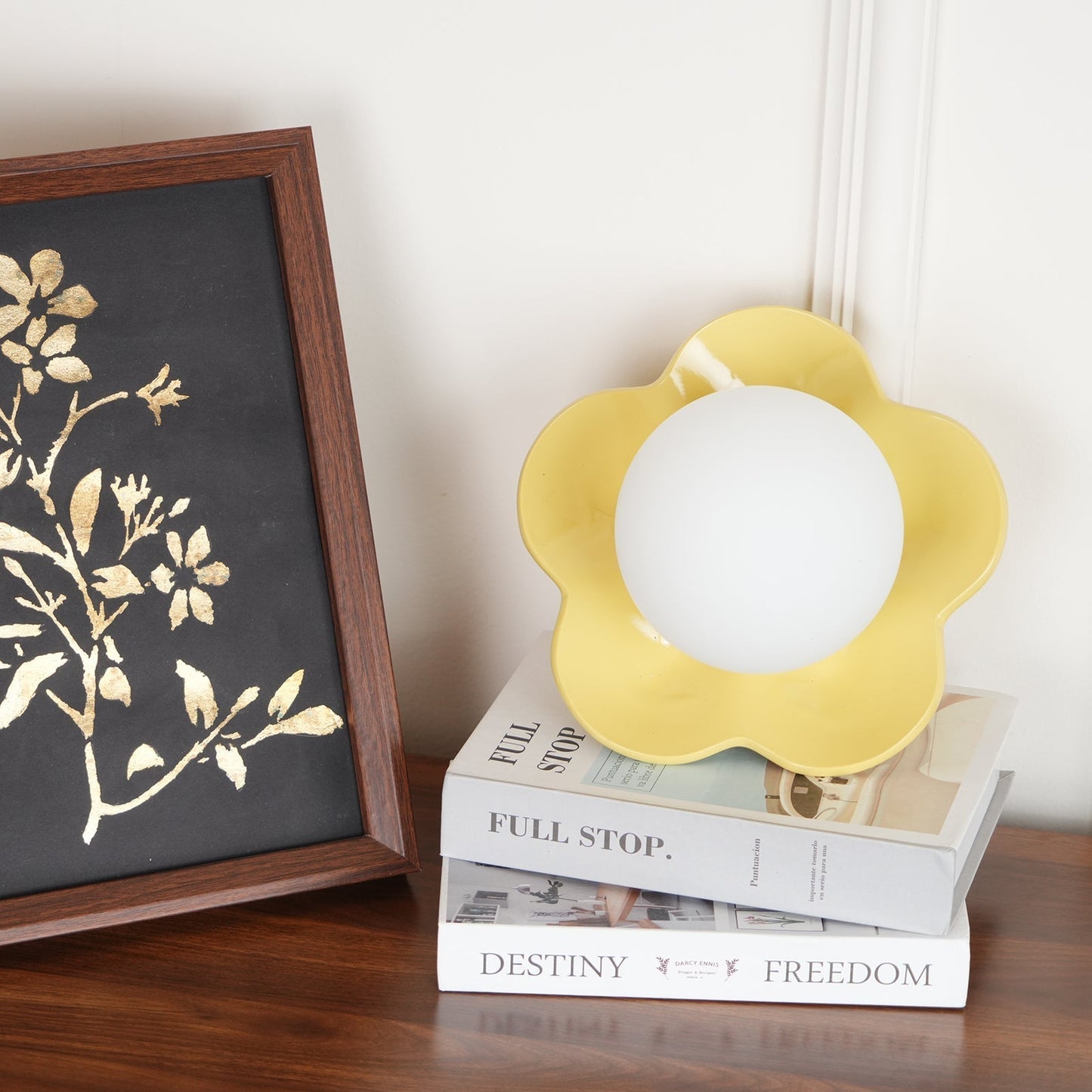 La fleur Wall Light - Φ 7.9 x H 6.7 Resin, Hardwired Wall Sconce, detail 56