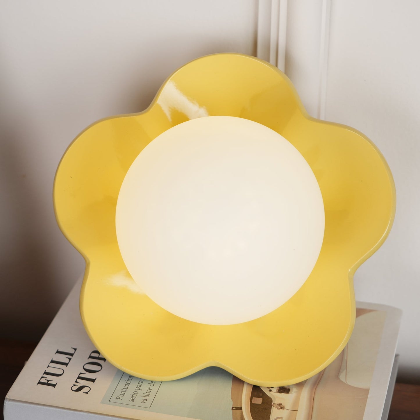 La fleur Wall Light - Φ 7.9 x H 6.7 Resin, Hardwired Wall Sconce, detail 58