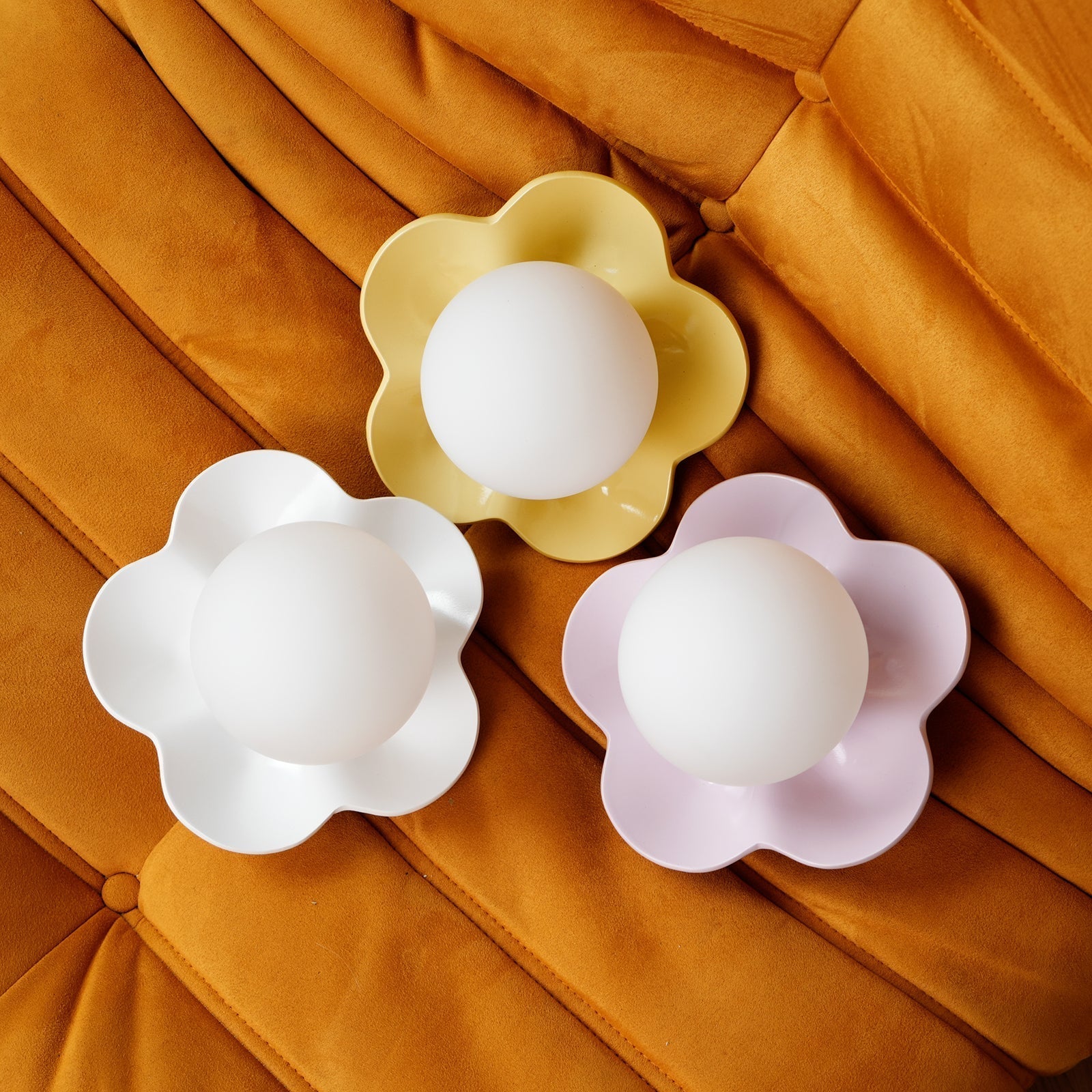La fleur Wall Light - Φ 7.9 x H 6.7 Resin, Hardwired Wall Sconce, detail 38