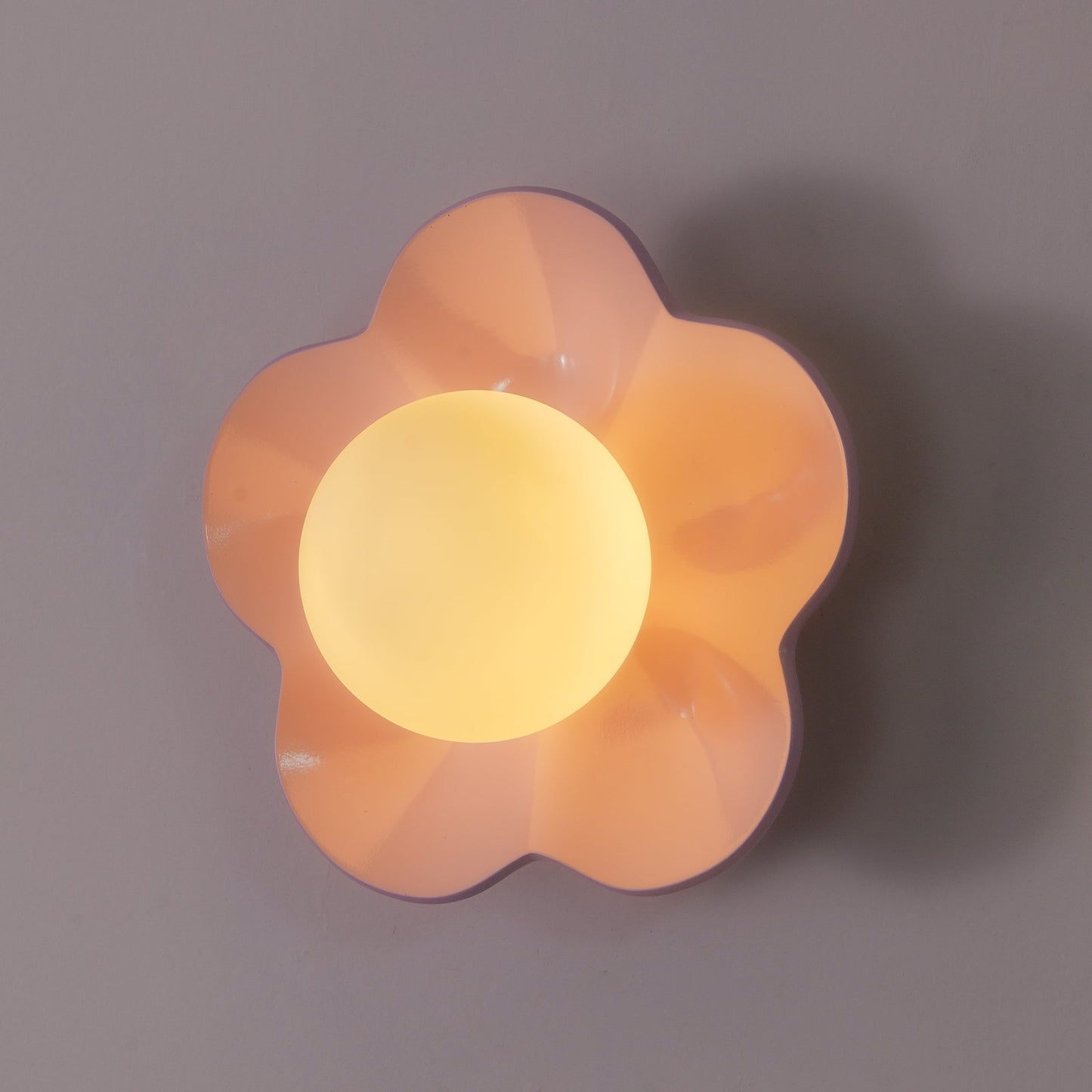 La fleur Wall Light - Φ 7.9 x H 6.7 Resin, Hardwired Wall Sconce, detail 33