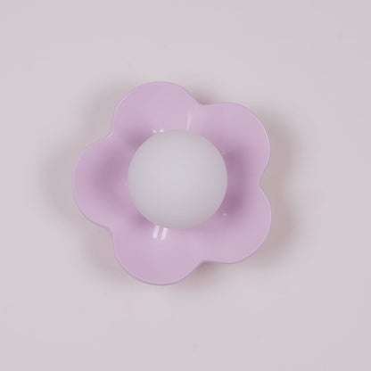 La fleur Wall Light - Φ 7.9 x H 6.7 Resin, Hardwired Wall Sconce, detail 21