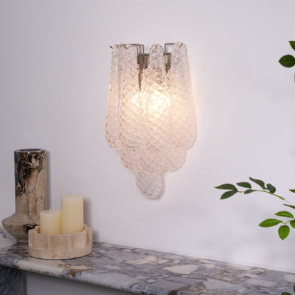 Lagoon Bloom Wall Light, Hardwired Wall Sconce, detail 36
