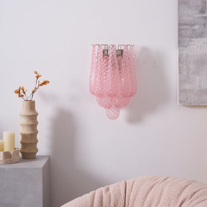 Lagoon Bloom Wall Light, Hardwired Wall Sconce, detail 11